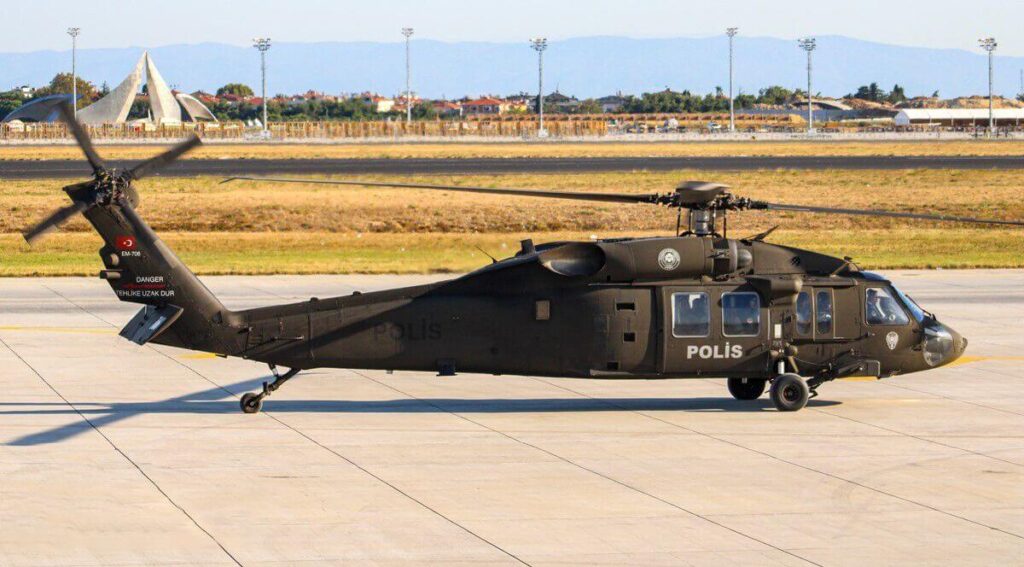 TUSAŞ T-70 Genel Maksat Helikopteri 1 tusas 70 polis