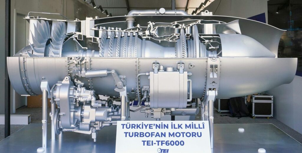 TEI-TF6000 Turbofan Uçak Motoru 1 TEI TF6000 TEKNOFEST