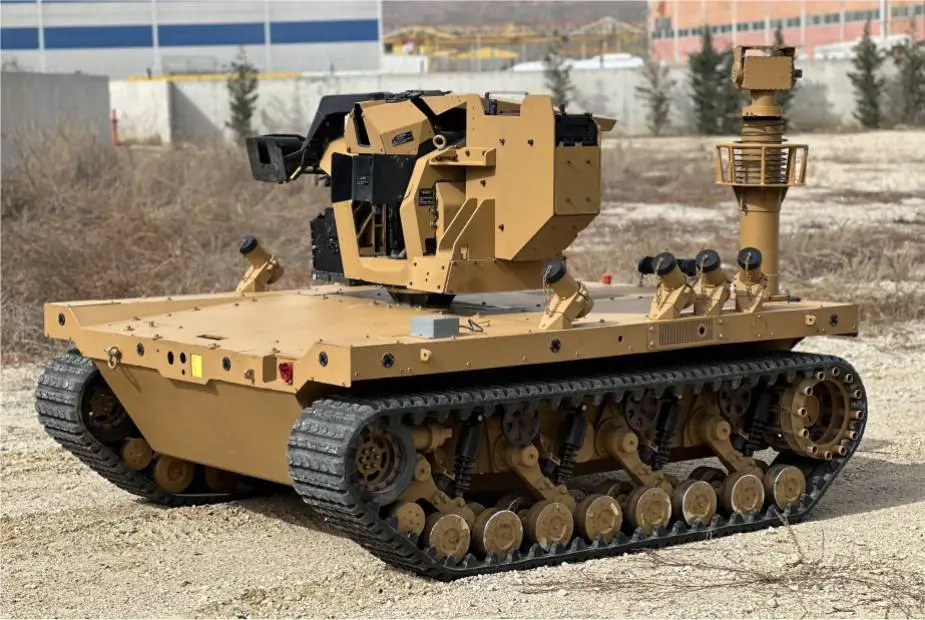 Yerli ve Milli ASELSAN TUNGA İnsansız Kara Aracı 2 ASELSAN TUNGA