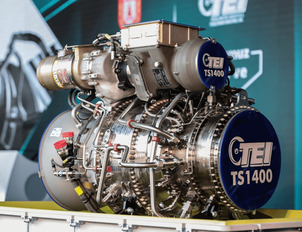 TUSAŞ, 6 ay içinde 5 adet TS1400 motoru üretecek 1 tei ts 1400. min
